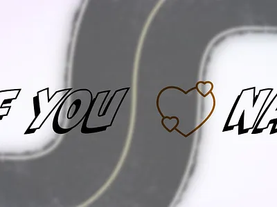 Honk 📢 out the ❤︎ graphic design illustration