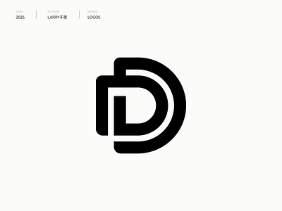 D logo 3d branding design graphic design icon logo logo设计 创意 品牌标识 极简图形 标识设计