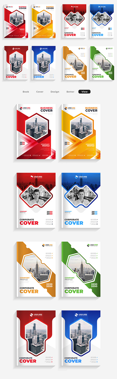 Business Profile Cover Template business branding