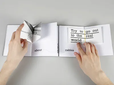 Cables manifesto zine book design design editorial design graphic design illustration typography