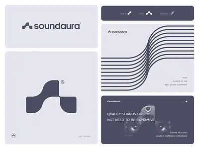 S+A sound agency logo a audio logo brand identity branding creative logo design letter a logo logo design logo mark logo marks logo trend modern music logo s sa sound logo