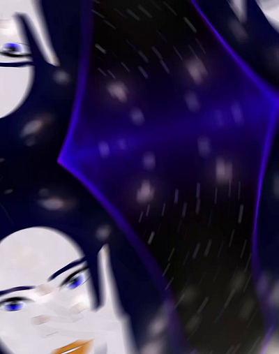 Blue Portrait Illustration 💙 animation graphic design illustration motion graphics арт портрет цифроваяиллюстрация цифровойрисунок