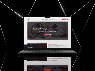 RIK HOMEPAGE DESIGN design graphic design homepage landing page ui ui ux ux