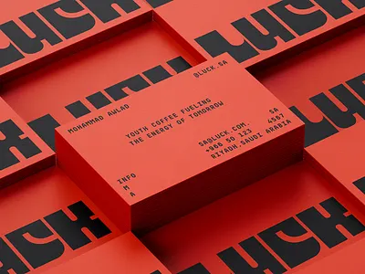 LUCK COFFEE - Business Card barista branding business card caffee coffee coffee shop design espresso graphic design logo minimal visualidentity