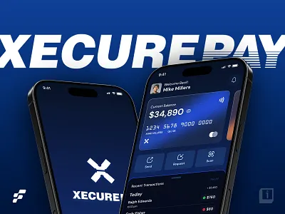 Fintech Mobile App Design - XecurePay farizelahi ask chatgpt smooth ux