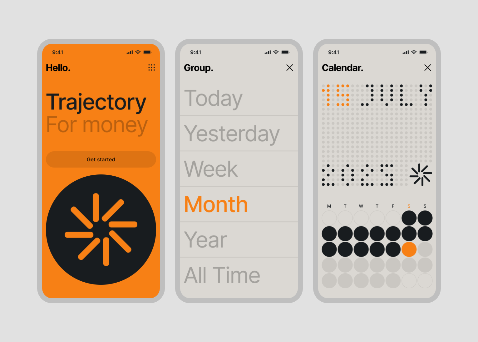 Minimal UI for Finance App (nothing, modern UI) ui ux
