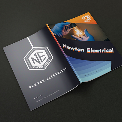 Newton Electrical Branding & Logo: A Fusion of Heritage & Energy authentic design professionaldesign