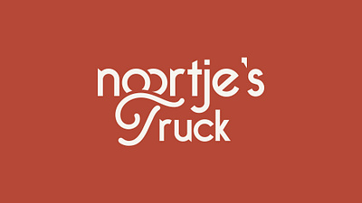 Noortje's Truck branding graphic design logo