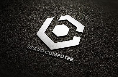 Silver effect logo design for startup computer 3d logo 3d silver logo bc logo logo logo design logo designer logo maker logos logotype silver effect logo silver logo