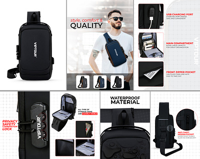 Amazon Product Listing Images - Khair Shajib amazon bagpack listing product product listing images
