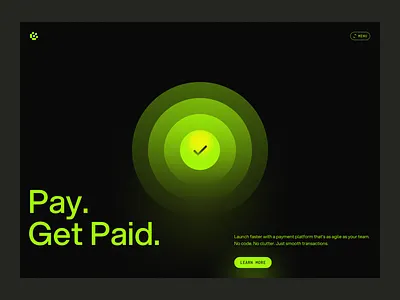 Compact — UI Design acid ai blur company design fintech flat glow graphic design green illustration minimal minimalism minimalist payment saas ui