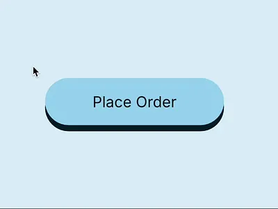 Interactive Button (Rive) animation button car cool delivery graphic design motion graphics order rive truck ui