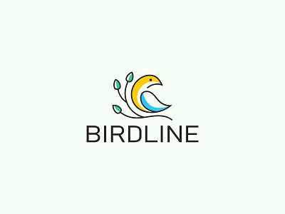 Bird Minimalist line art logo affordable logo best logo bird bird line art bird logo clean logo creative logo freelance logo service graphic design line art bird line art logo logo logo design logo designer logo service minimal logo minimalist logo