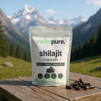 Shilajit packaging | Shilajit branding design graphic design illustration label design packaging design pouch design pouch label product label design shilajit shilajit packaging