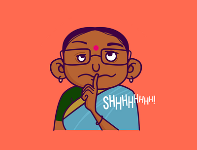 Caricature caricature charecterdesign digital flatcolors illustraion india minimalistic vector