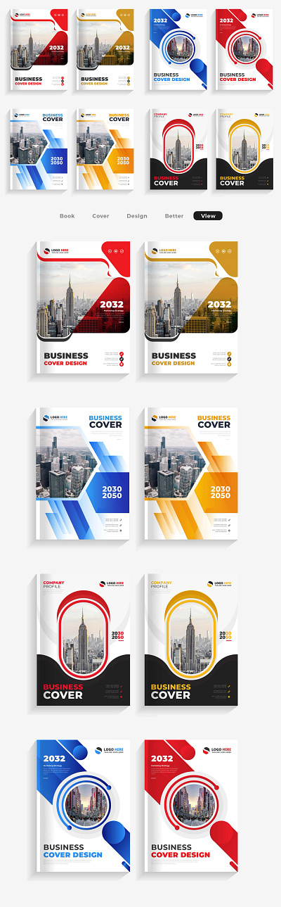 Business Profile Cover Template business branding