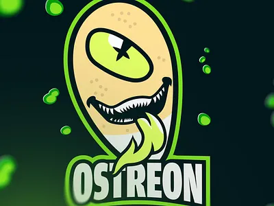 Ostreon Mascot algae brand branding dekeyser design esport gaming graphiste identity illustration ilustration logo loic mascot mascots poison reef toxic toxicity vector