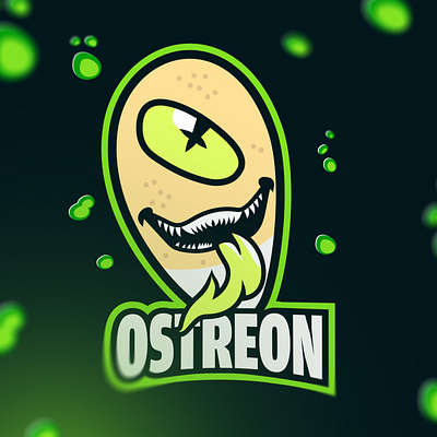 Ostreon Mascot algae brand branding dekeyser design esport gaming graphiste identity illustration ilustration logo loic mascot mascots poison reef toxic toxicity vector