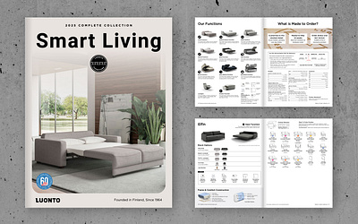Luonto Furniture 2025 Catalog catalog furniture layout publication