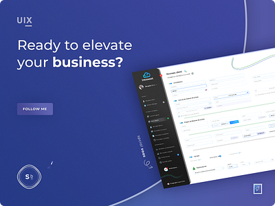 SaaS Dashboard banner brand branding business crm dashboard ebook enterprise graphic design icon set icons designer illustration illustrator ai light dark ui mockup photoshop psd print designer saas b2b senior designer typo typography ui ux designer uix