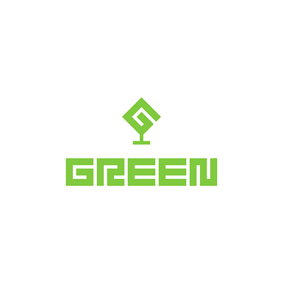 Green 2 branding design eco g geometric green logo monogram vector