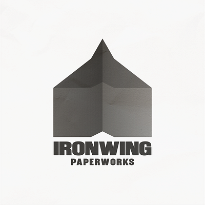 50 Day Logo Challenge - Day 26 - Paper airplane logo dailylogo dailylogochallenge