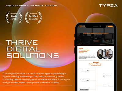 Thrive Digital Solutions - Squarespace Website Design responsive design squarespace squarespace customization squarespace design squarespace designer squarespace developer squarespace expert squarespace redesign squarespace seo squarespace website user experience user interface uxui web design web designer web developer web development website website design website redesign