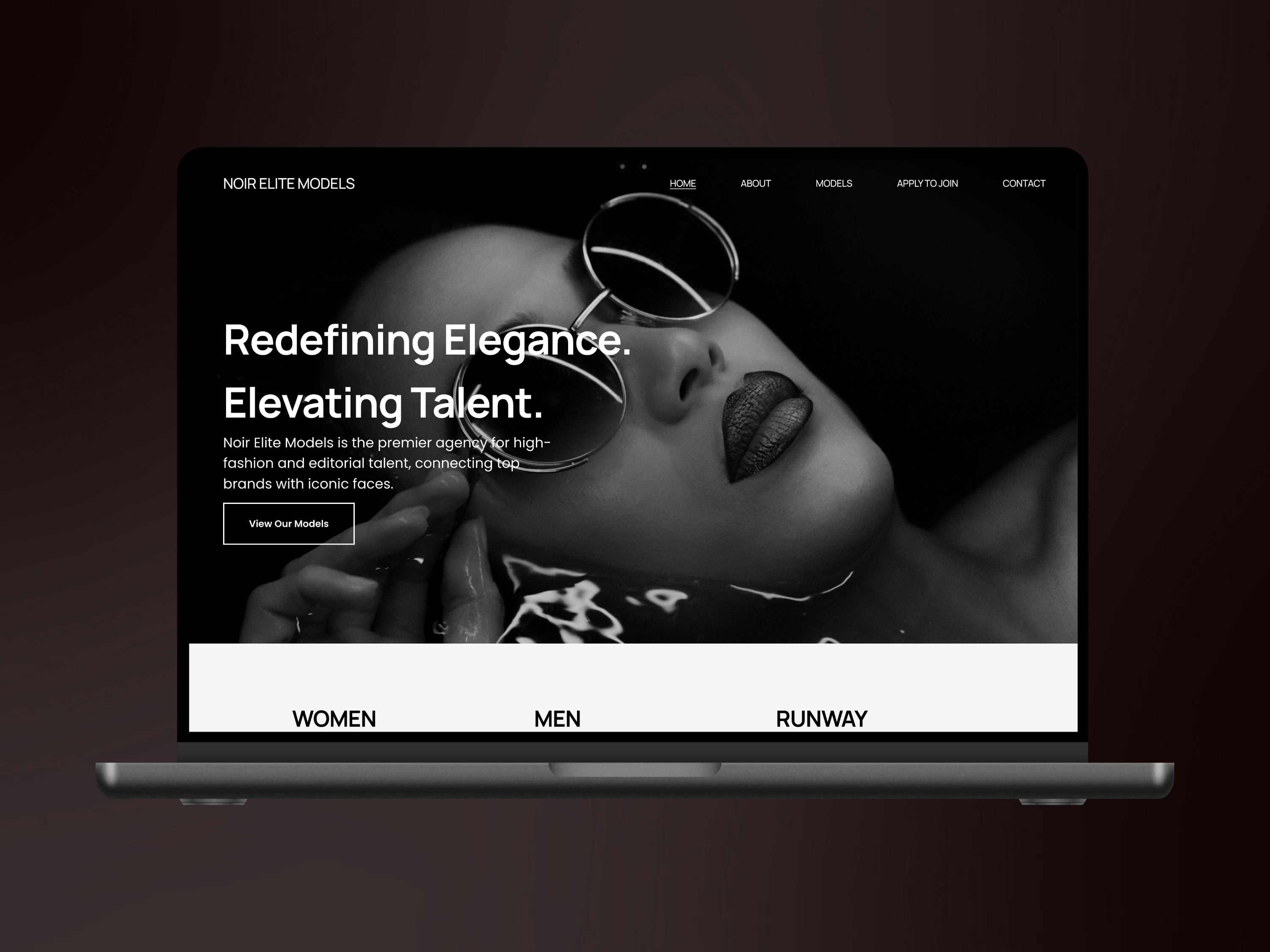 Noir Elite Models - Squarespace Website Design responsive design squarespace squarespace customization squarespace design squarespace designer squarespace developer squarespace expert squarespace redesign squarespace seo squarespace website user experience user interface uxui web design web designer web developer web development website website design website redesign