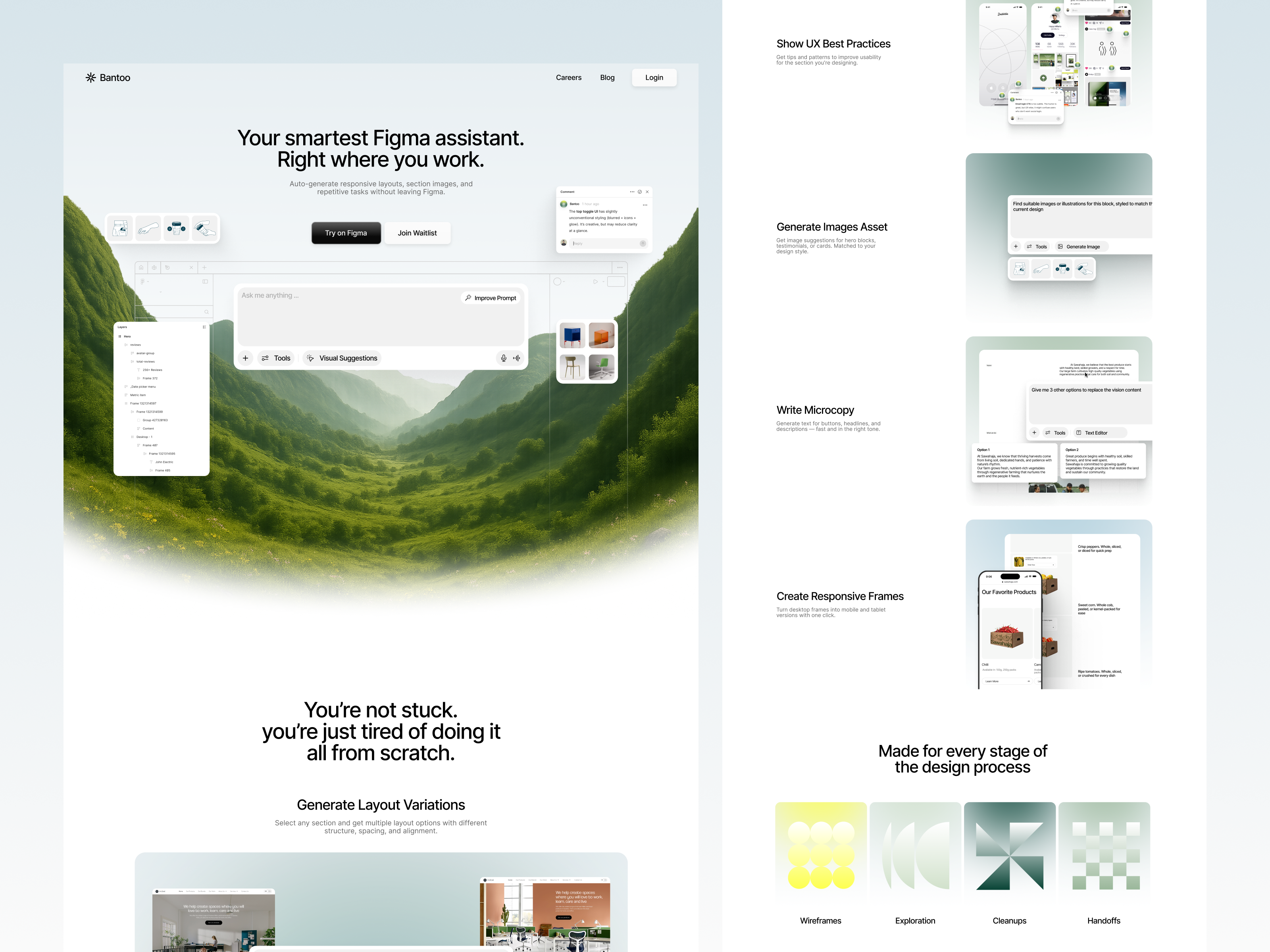 Bantoo - AI Website Design ai ai design ai landing page ai website clean framer gradient landing page minimal saas saas website ui web design web designer webflow website website designer