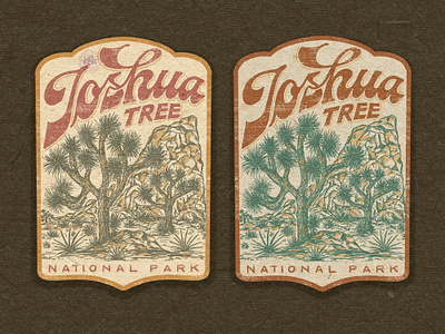Joshua Tree branding company brand logo company branding company logo design graphic design illustration logo typeface
