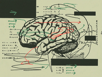 Building a creative life that works with my brain ai article brain illustration image generation scribbble scribble substack
