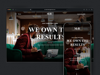 Hotel Management Website design hotel management hotel management website hotel website design luxury hotel luxury hotel management luxury hotel website management design management website design web design webdesign website website design