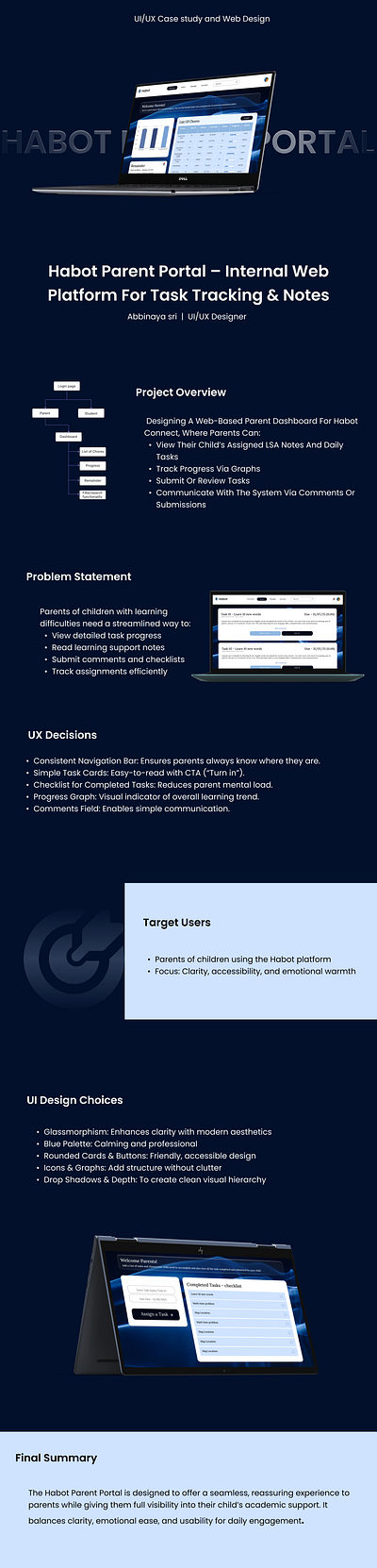 Parent Portal - UI/UX web design activity dashboard assignment check tasks children dashboard classroom tasks parent portal task analysis task assigning task portal task submission ui uiux web design