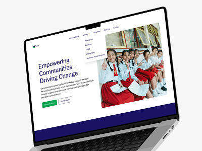 Web Design & Wordpress Development for Kanaka Foundation company profile design elementor minimalist nonprofit ui web design website wordpress