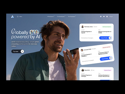 Brix AI platform ai ai website design homepage landing page neural network saas startup ui ux web design