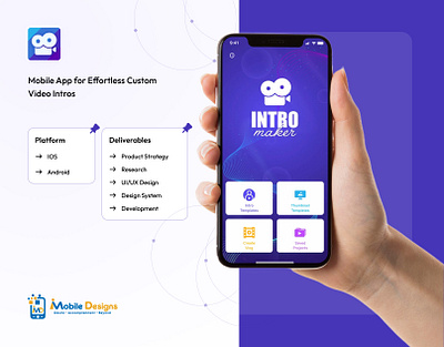 Intro Maker Mobile Application