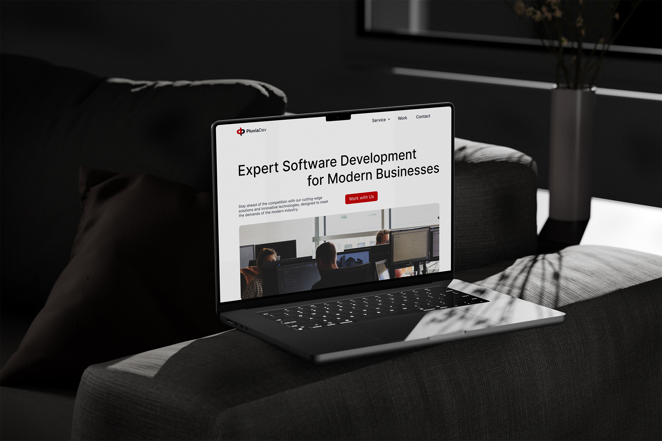 Example of Website Design & Development