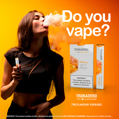 Trokadero Vape - digital marketing images digital marketing design graphic design