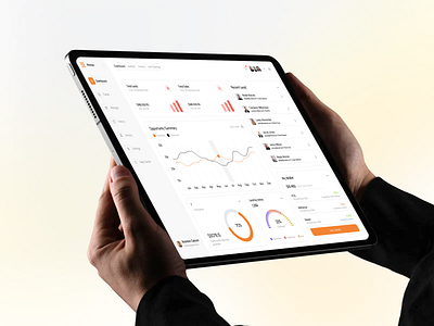 CRM Dashboard - Sales Management analytics analytics dashboard chart client management crm crm dashboard customer relations dashboard dashboard design dashboard ui lead tracking sales sales dashboard sales management sales optimazation ui ux