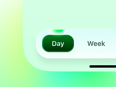 iOS App Tab Bar Updates active corner radius gradient ios iphone mobile navigation selected tab bar to do ui ux