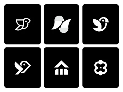 Logofolio - Logo & mark collection bird logo brand mark branding icon logo logo logo collection logo design logo maker logo mark logofolio logos mark minimal logo modern logo