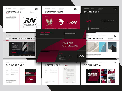 Full Branding Design for Pipit Jaya Abadi brand brand identity branding color palette design digital digital art graphic design icon icon design identity branding logo logo design logo usage merchandise moodboard newsletter powerpoint social media stationary