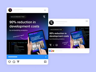 ThoughtSpot - Social Media Ads instagram ads