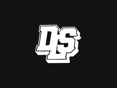 DLS Football Game Logo apparel badge brand dls emblem football game lettering logo logotype monogram soccer wordmark
