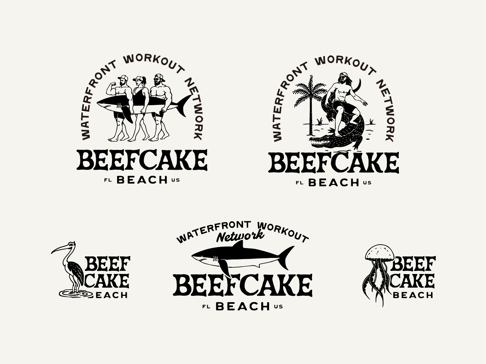 Beefcake Beach: Apparel Illustration Vol. I merchandise