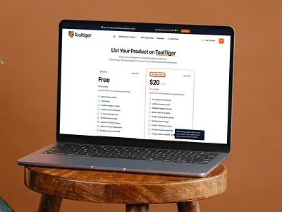Modern Subscription UI Design – Seamless Pricing Selection admin appdesign choices choose plan dashboard design figmadesign plans plans page pricing pricing page saas selection subscription tooltiger ui user dashboard ux website