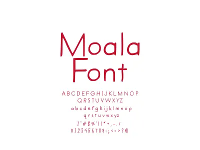 Childish Style Moala font best font child font design english font font font design font developing fonts bird hot font illustration moala font movie font popular font rough font ui