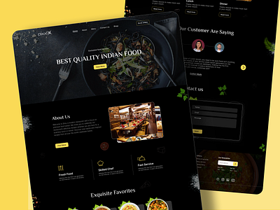 🔥 New Restaurant Website Design – Now Live! 🍽️ creative graphic design ui ux website