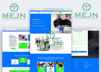 Cleaning Website UI & UX Design 3d animation branding graphic design logo motion graphics ui