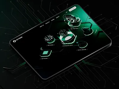 Bitforge — UI/UX Design for Web3 AI 3d 3d animation ai design bitcoin bitforge data ai experience design landing page motion graphics saas platform service platform tech website technology ui design web design web3